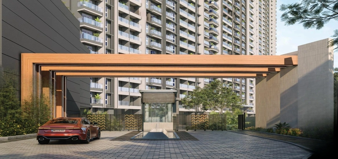 Godrej Thanisandra Entrance View