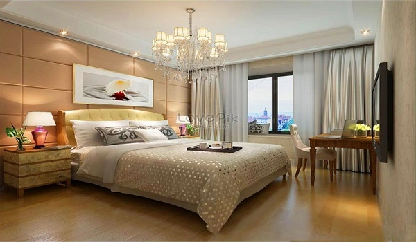 Godrej Thanisandra Bedroom Area